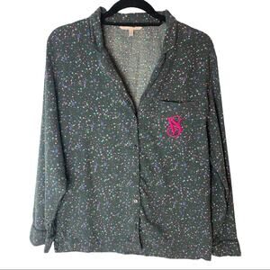 Victoria Secret multicolor polka dot sleep top